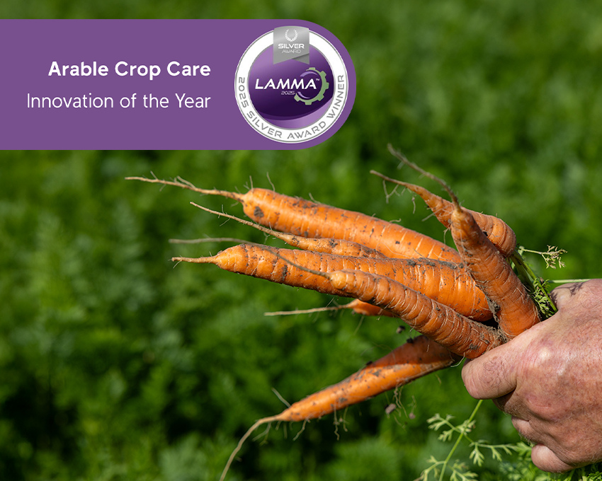 Silver Award for the Carrot Algorithm of Ecorobotix for the ARA field sprayer on ARA